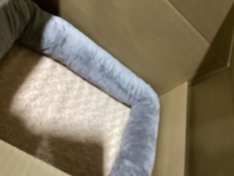 Condition photo showing As Is for JOYELF Memory Foam Dog Bed Small Orthopedic Dog Bed & Sofa with Removable Washable Cover and Squeaker Toy as Gift Small-27"x20"
