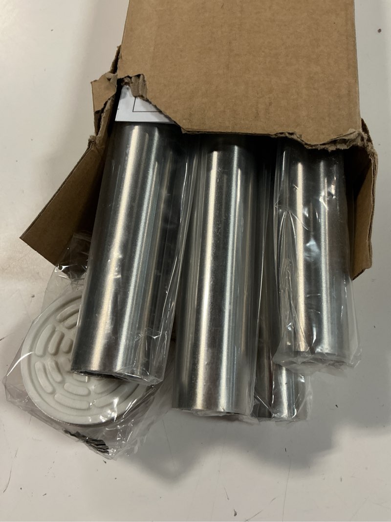 Condition photo showing Good Condition for shower curtain rod, 1" diameter heavy duty tension shower rod, non slip adjustable 28-74 inch no drill shower curtain rods spring tension for bathroom, shower stall, no rust, brushed nickel 28-74 inches brushed nickel
