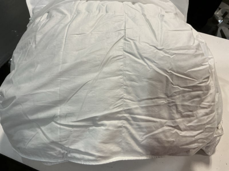 Condition photo showing As Is for  quince premium down duvet insert full queen set 1 