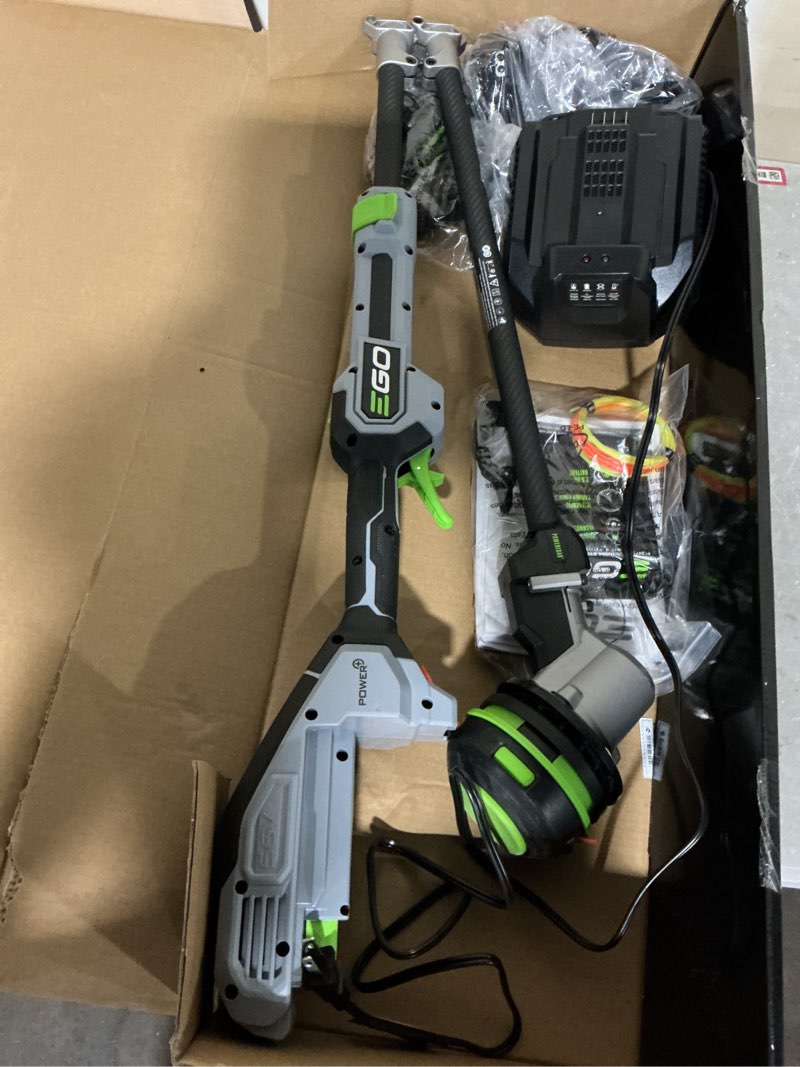 Condition photo showing Good Condition for ego battery string trimmer kit (battery & charger)