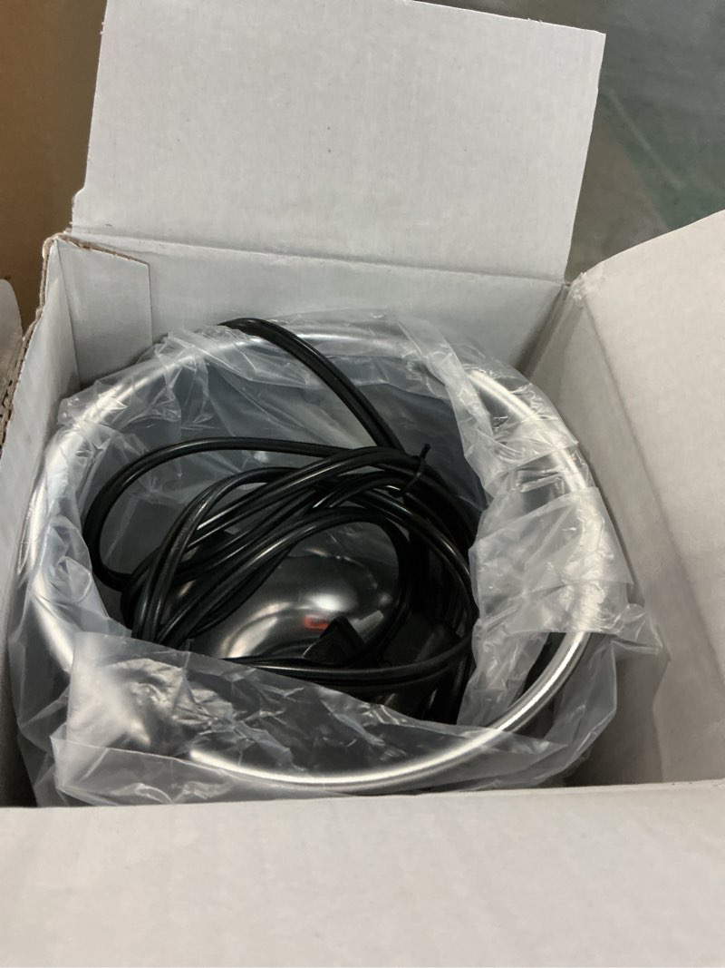 Condition photo showing Good Condition for mecesor reptile light fixture, 2 packs 5.5 inch deep dome lampshade dimmable, reptile heat lamp fixture with separate switches fit for uvb bulb basking heat bulb for reptile glass terrariums