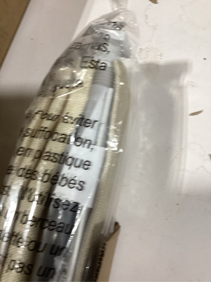 Condition photo showing New/Like New for lazblinds no drill roman shades for windows, cordless light filtering window shades with uv protection, polyester fabric for bedroom & living room, 30" w x 64" h, cream light filtering - cream 30"w x 64"h