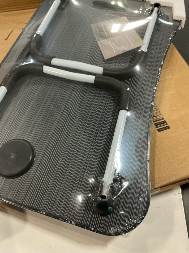 Condition photo showing New/Like New for Laptop Bed Tray Table, Adjustable Laptop Stand, Portable Lap Desks with Foldable Legs, Reading Desk for Sofa Couch Floor - Large