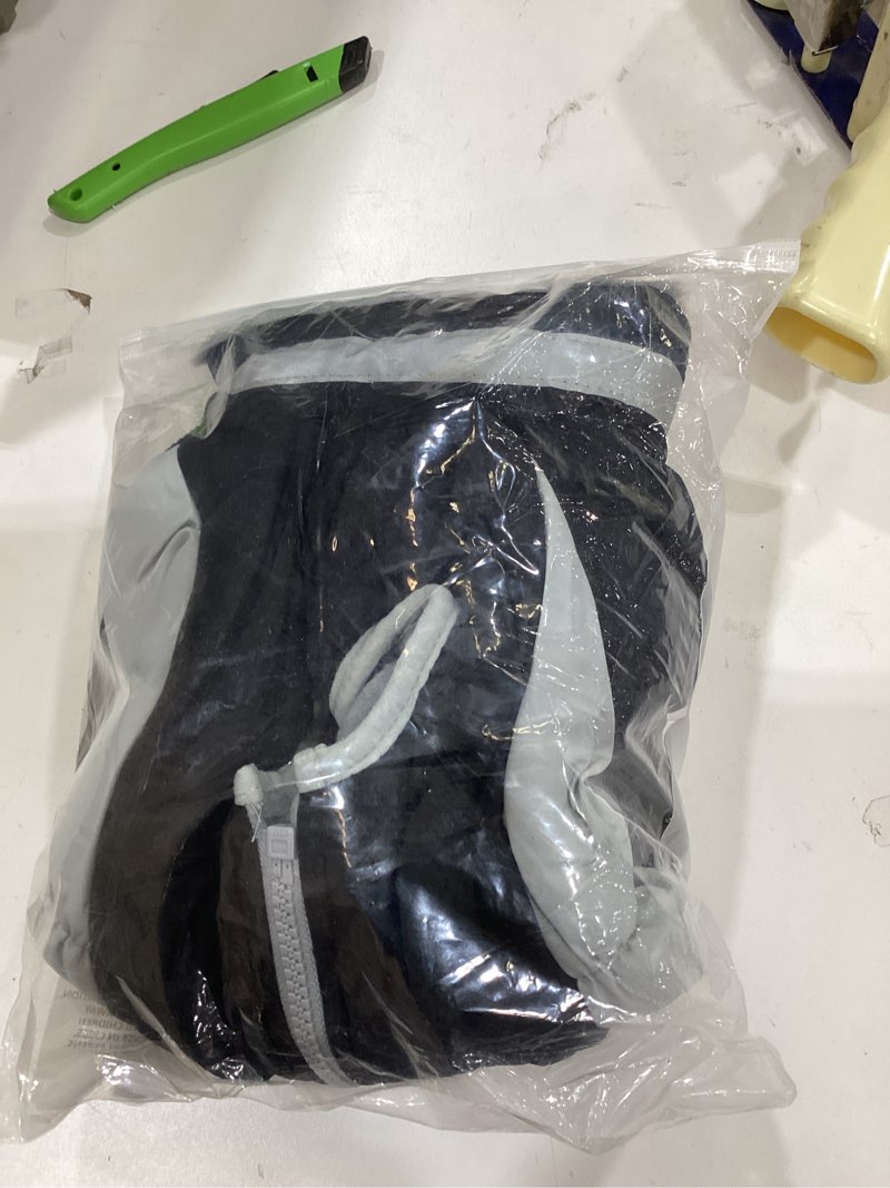Condition photo showing New/Like New for aofitee small dog coat warm dog jacket winter, windproof dogs winter coat with harness built in, reflective turtleneck dogs puffer jacket snowsuit, full body fleece coats for small medium large pet black small