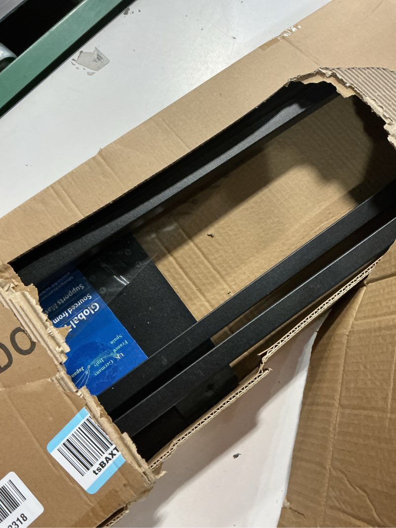 Condition photo showing Good Condition for 2pack poster stand for display, heavy duty floor standing sign holder, double-sided poster board stand, adjustable height up to 80 inch, outdoor banner stand for board & foam display, black 2 pack poster stand