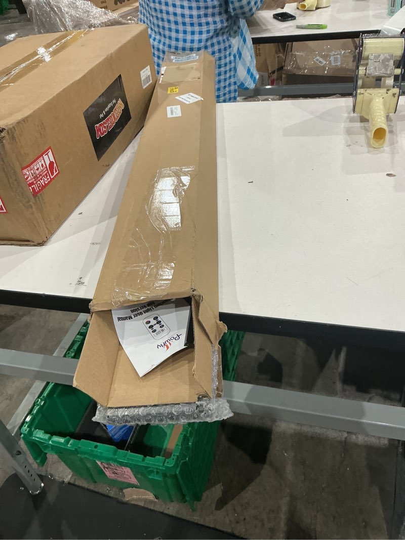 Condition photo showing As Is for pawfly aquarium light for plants, 42 w bluetooth fish tank light, full spectrum aquarium lights for 48"-54" fish tanks, extendable 24/7 led lights with timer modes & adjustable brightness app control 48" to 54"