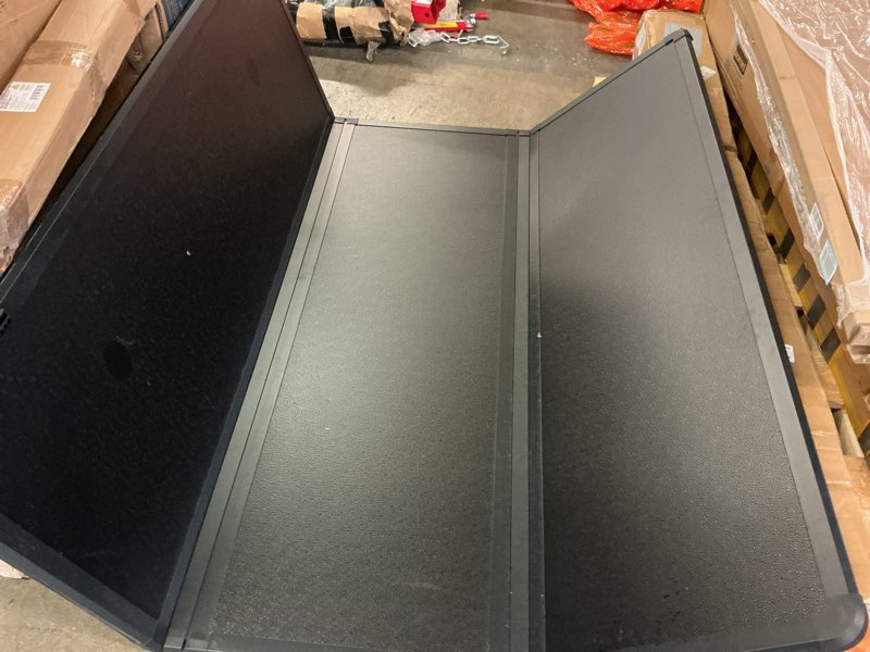 Condition photo showing As Is for YITAMOTOR FRP Hard Tri-Fold Truck Bed Tonneau Cover Compatible with 2015-2025 Chevy Colorado/GMC Canyon 5.2 ft Bed 5'2" Hard 3-Fold