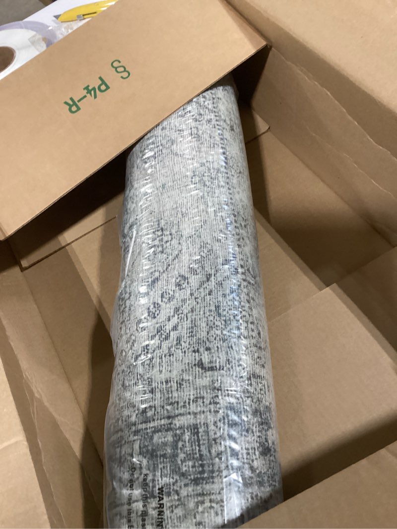 Condition photo showing New/Like New for loloi magnolia home by joanna gaines sinclair collection sin-04 natural/sage 2'-3" x 3'-9", .25" pile height, machine washable, accent rug natural / sage 2'3" x 3'9" (rectangular)