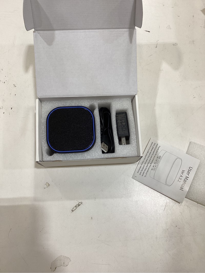 Condition photo showing New/Like New for Magicteam White Noise Machine with 20 Non Looping Natural Soothing Sounds Memory Function 32 Levels of Volume Powered by AC or USB and Sleep Sound Timer Therapy for Baby Kids Adults Black