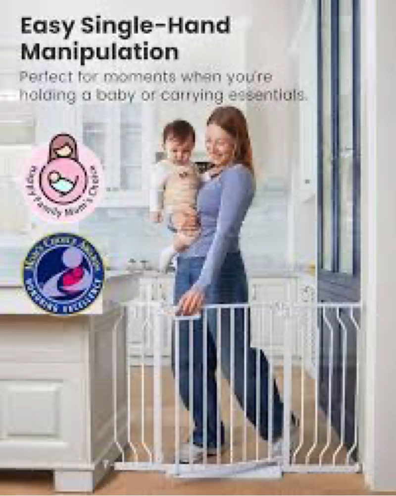 assorted items (baby gate) size and style may vary** 