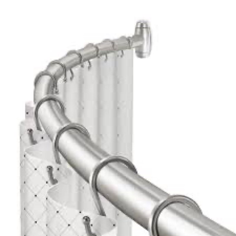Assorted Curtain rods, Shower curtain rods, shower handles