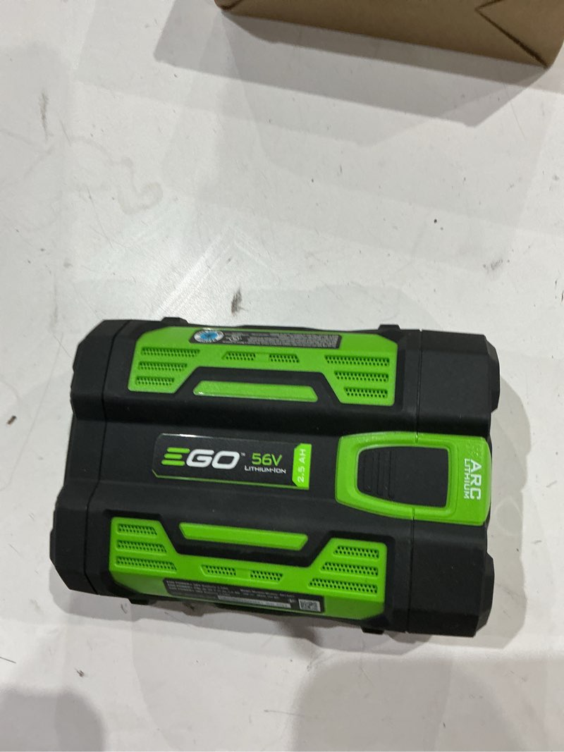 Condition photo showing New/Like New for ego power battery 56v