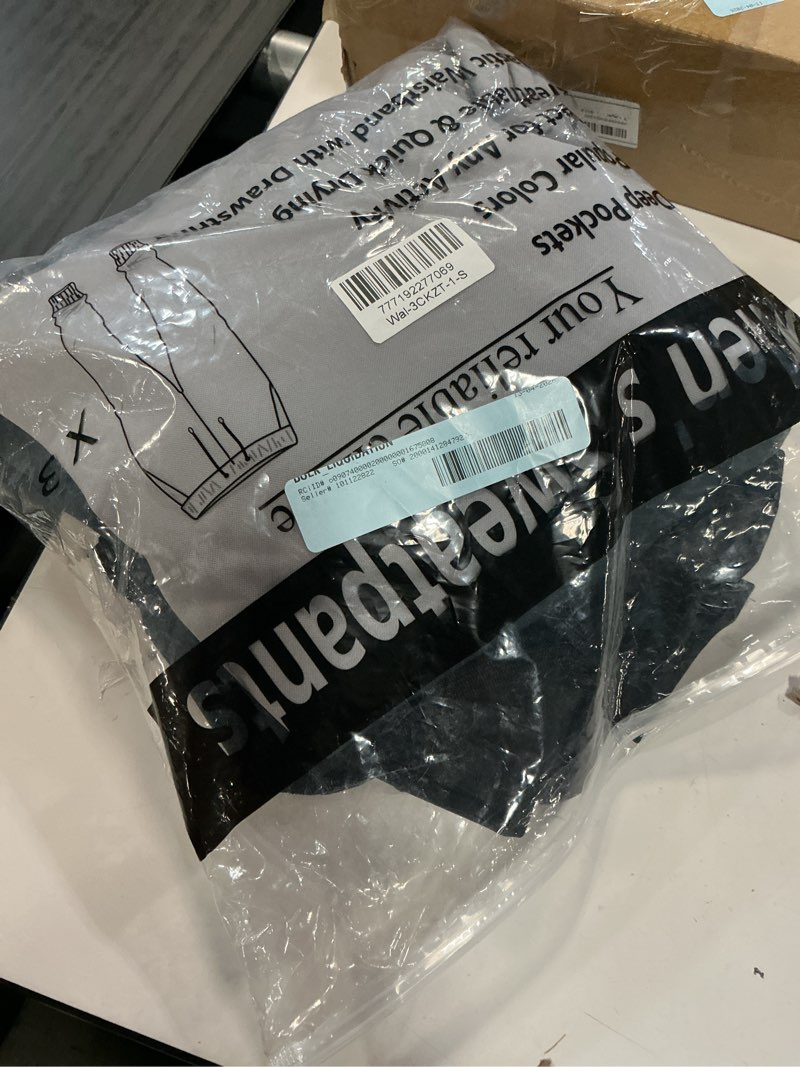 Condition photo showing Good Condition for asudesire 3 pack men's sweatpants open bottom active athletic casual pants jogger running workout gym pants with pockets