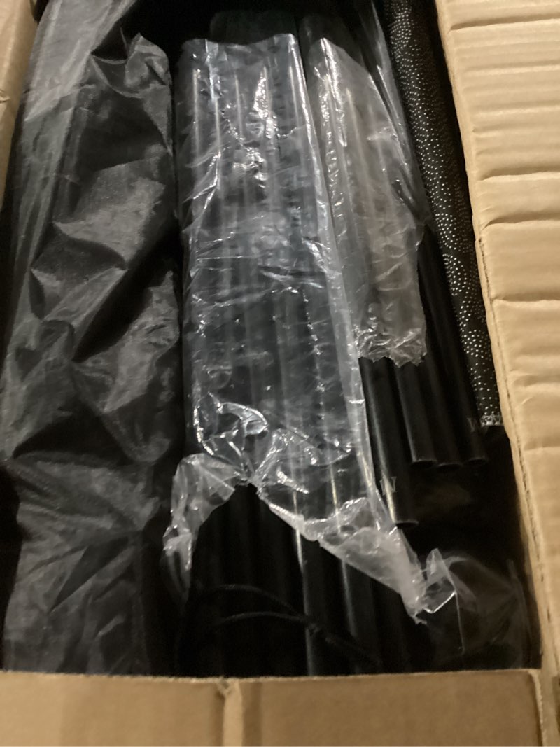 Condition photo showing Good Condition for Steam Sauna Tent for Home with Transparent Door, Portable Indoor Sauna with Powerful Steam Heating, Foldable Personal Spa for Relaxation (Single Pentagonal, Black) Single Pentagonal Black