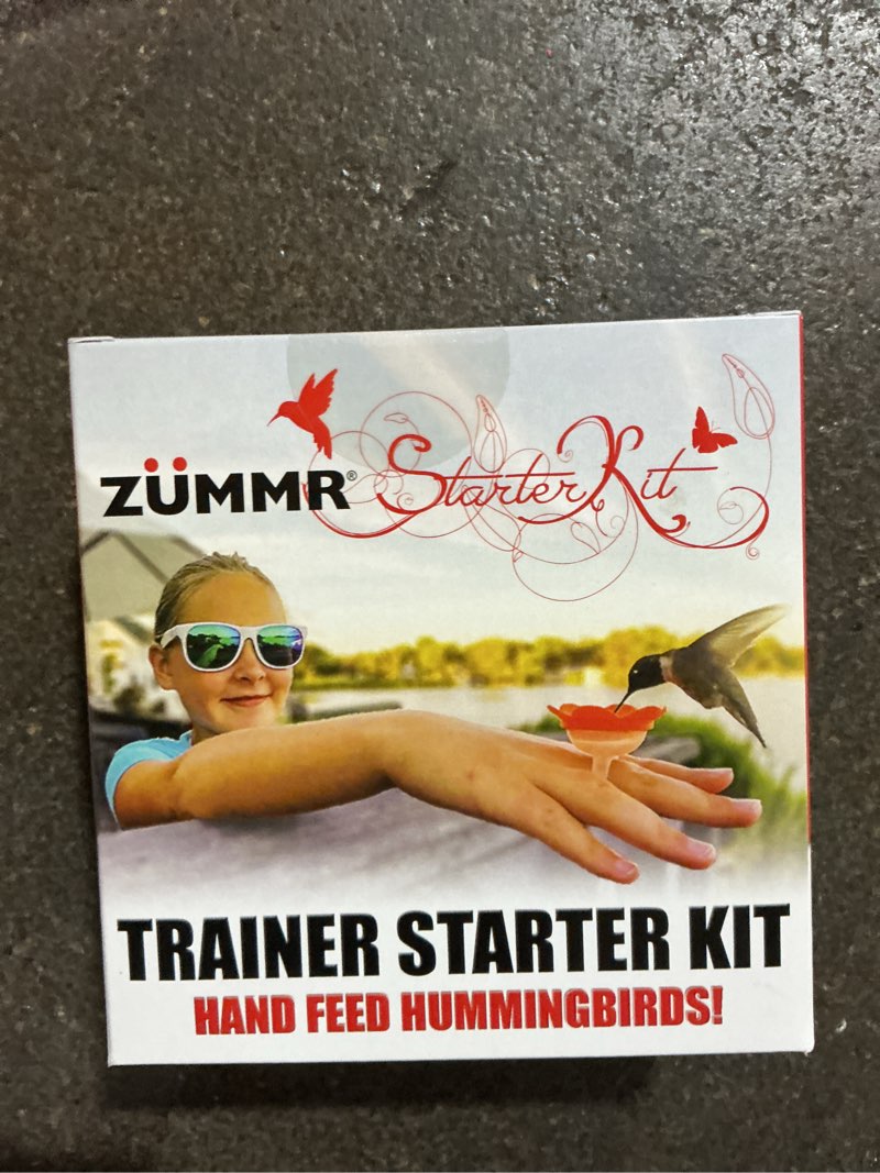 Condition photo showing New/Like New for (Bidding on 15) ZUMMR Hummingbird Ring Feeder Starter Kit