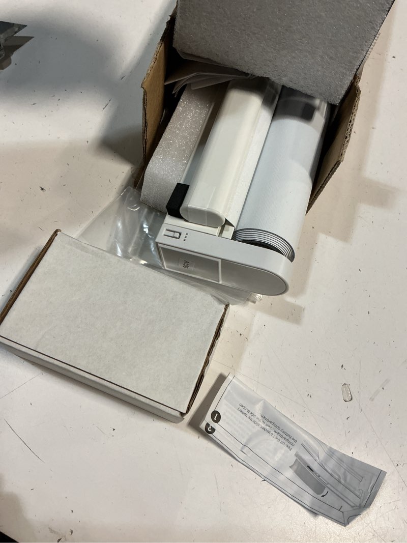 Condition photo showing Good Condition for motorized blinds no drill automatic blinds for windows cordless roller shades electric blinds with remote control smart blinds (white, 22.5 x 72) white 22.5"w x 72"h