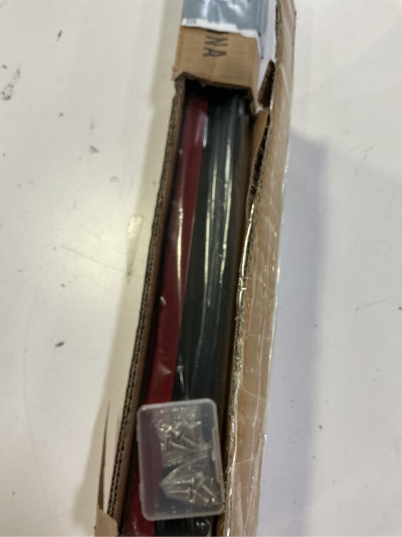 Condition photo showing Good Condition for Gisafai 2 Pcs 36 Inches Metal Door Draft Stopper, Mouse Proof Door Sweep, Aluminum Rodent Proof Sweep, Noise Blocker, Keep Rodents Pests Out, Enhanced Weather Sealing, Easy to Install, Black 36 Inch Black