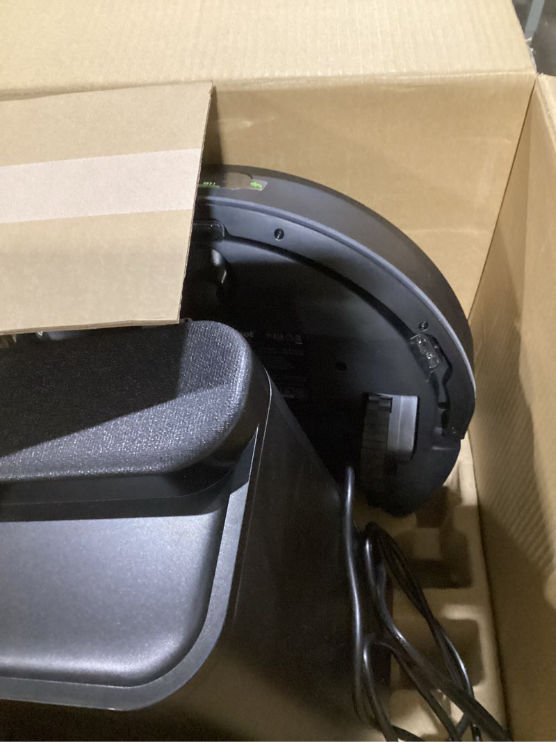 Condition photo showing Good Condition for irobot roomba 104 2in1 vacuum & mop robot - self-empties for 75 days, intense power-lifting suction, vacuums all floors, ideal for pet hair, lidar smart navigation mapping, mops hard floors roomba 104 combo