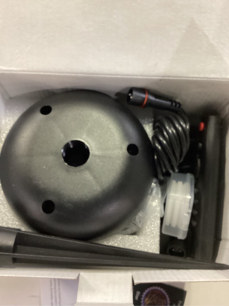 Condition photo showing Good Condition for Laser Christmas Projector Lights Outdoor(GRB), 4 Holiday Theme HD Effects (Christmas, Firefly, Halloween, Dots and Lines), Christmas Decorations Projector Light Show for House Garden Party