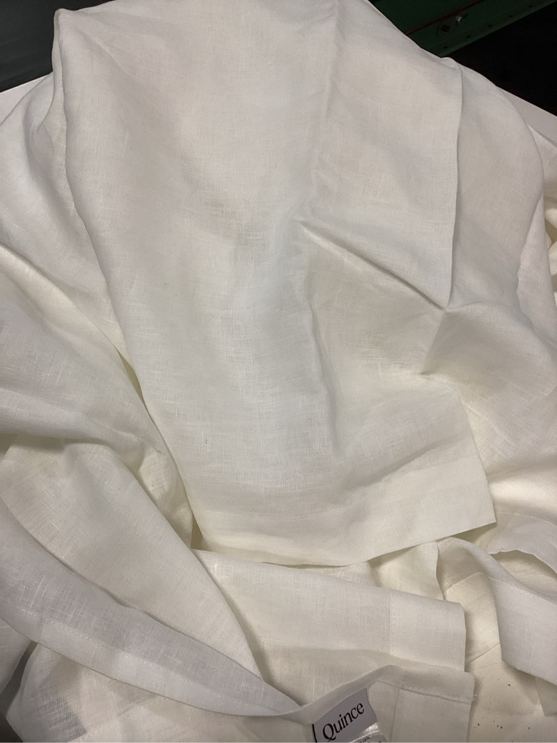 Condition photo showing Good Condition for shower curtain white