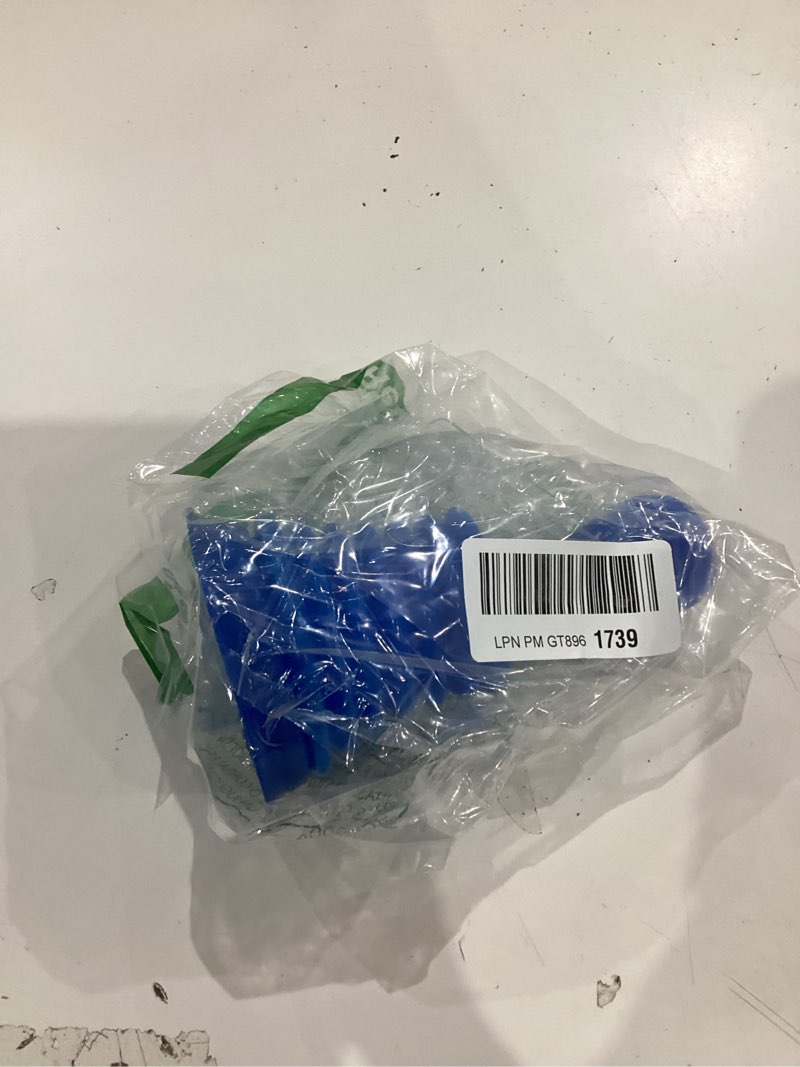 Condition photo showing As Is for mini sink plunger for kitchen & bathroom drains, powerful bellows clog remover, commercial style plumbing tool for sink, bathtub & shower, compact size, blue