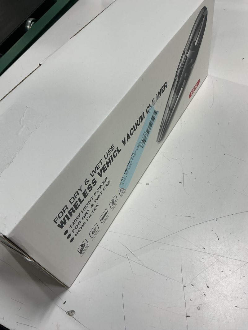 Condition photo showing Good Condition for uu&t car vacuum cleaner rechargeable, portable cordless handheld vacuum, 15000pa versatile power suction with 30min runtime