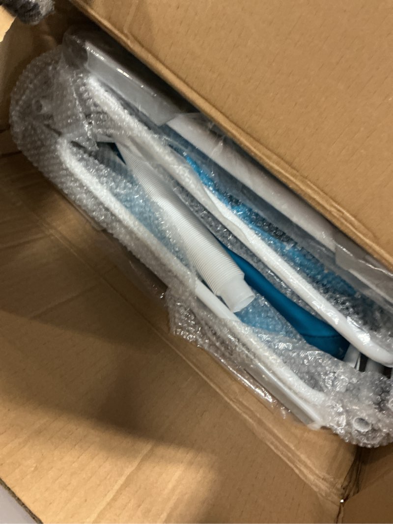 Condition photo showing Good Condition for vevor portable dog bathtub, elevated & foldable space-saving pet shower station with quick drainage, bathing tub for washing & grooming small and medium size dogs and cats indoor & outdoor, light blue