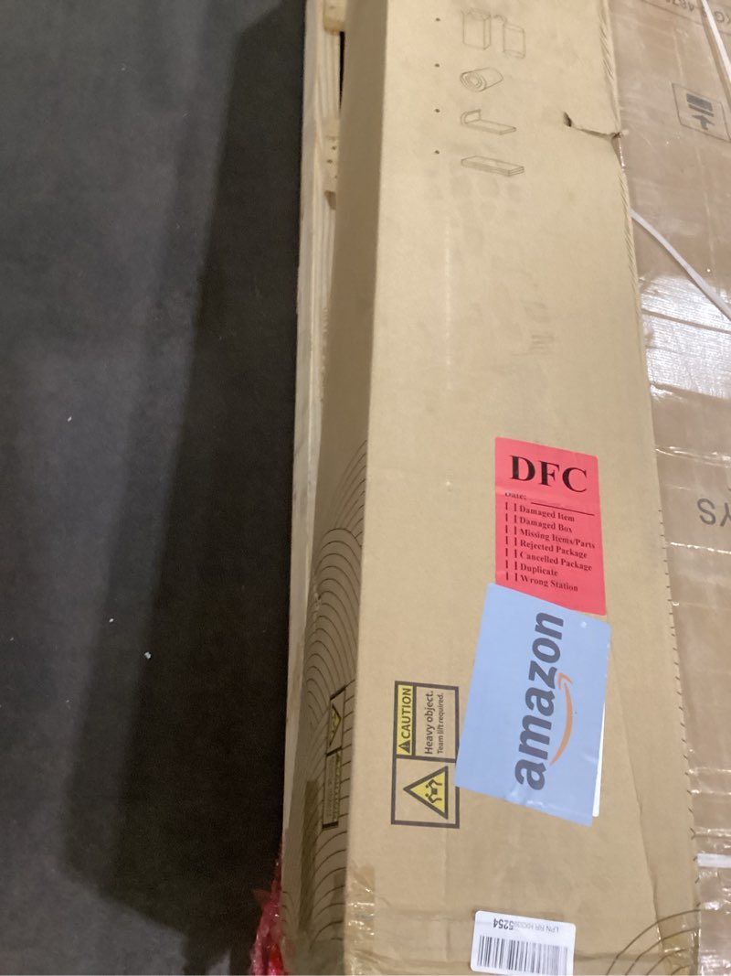 Condition photo showing As Is for Novilla 12 Inch Queen Size Mattress in a Box, Hypoallergenic & Back Pain Relief, Hybrid Queen Mattresses with Smarts Coils, Fiberglass Free CertiPUR-US Certified Colchones No Box Spring Needed Queen 12"
