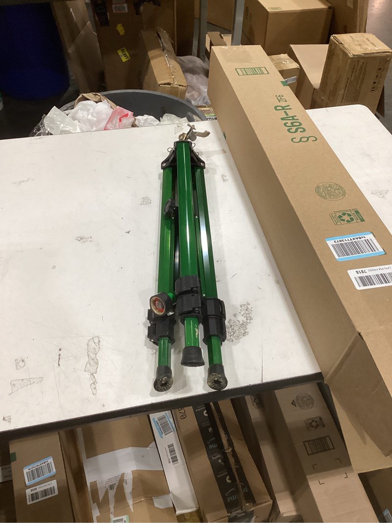 Condition photo showing Good Condition for orbit 1/2 -inch heavy-duty brass impact sprinkler on adjustable 22-48-inch metal tripod base