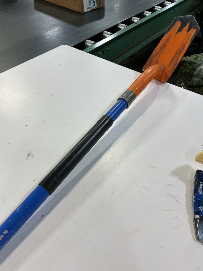 Condition photo showing As Is for kobalt 40-in fiberglass handle trenching spade