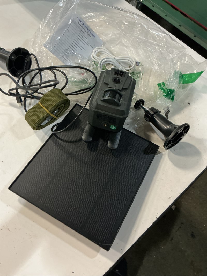 Condition photo showing Good Condition for alarm.com adc-v515 1080p indoor wi-fi camera with night vision and hdr axb 4g cellular trail camera