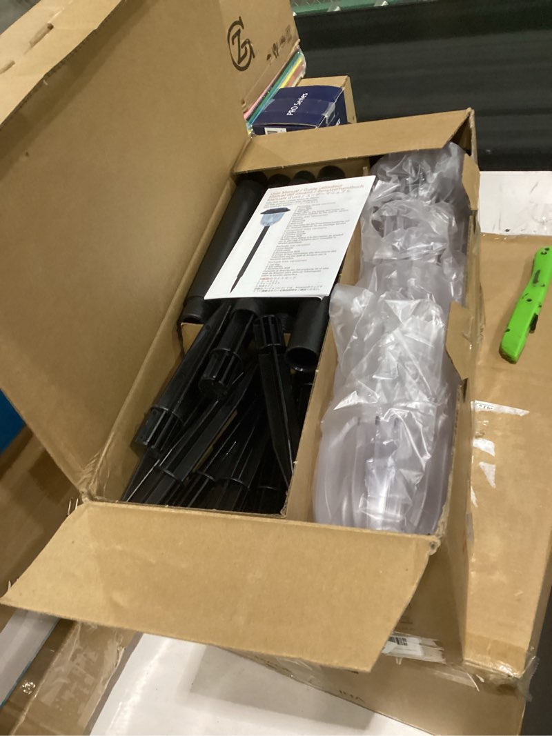 Condition photo showing New/Like New for aosea bright 10 pack solar lights outdoor ip65 waterproof,led solar lights for outside,landscape lighting,garden decorative for yard,patio,landscape,pathway,sidewalk,driveway,lawn (warm) warm white 10 pack