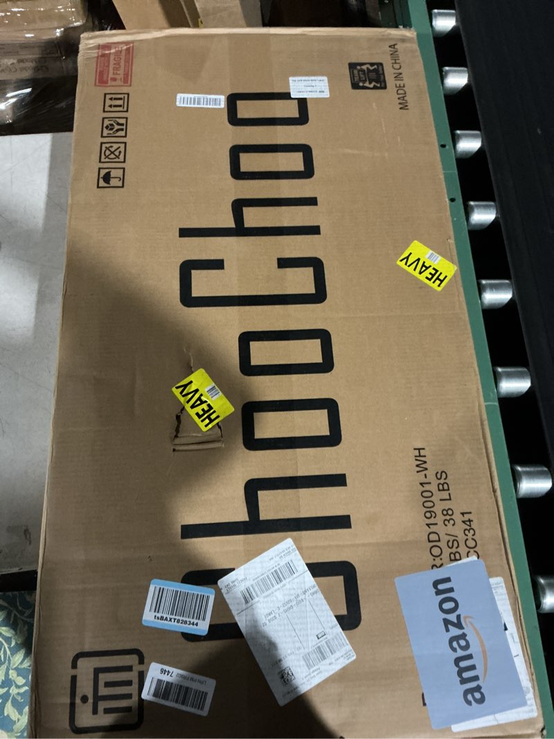 ChooChoo Computer Desk Study for Home Office, Modern Simple 40 Inches Desk with Drawers, Makeup Vani