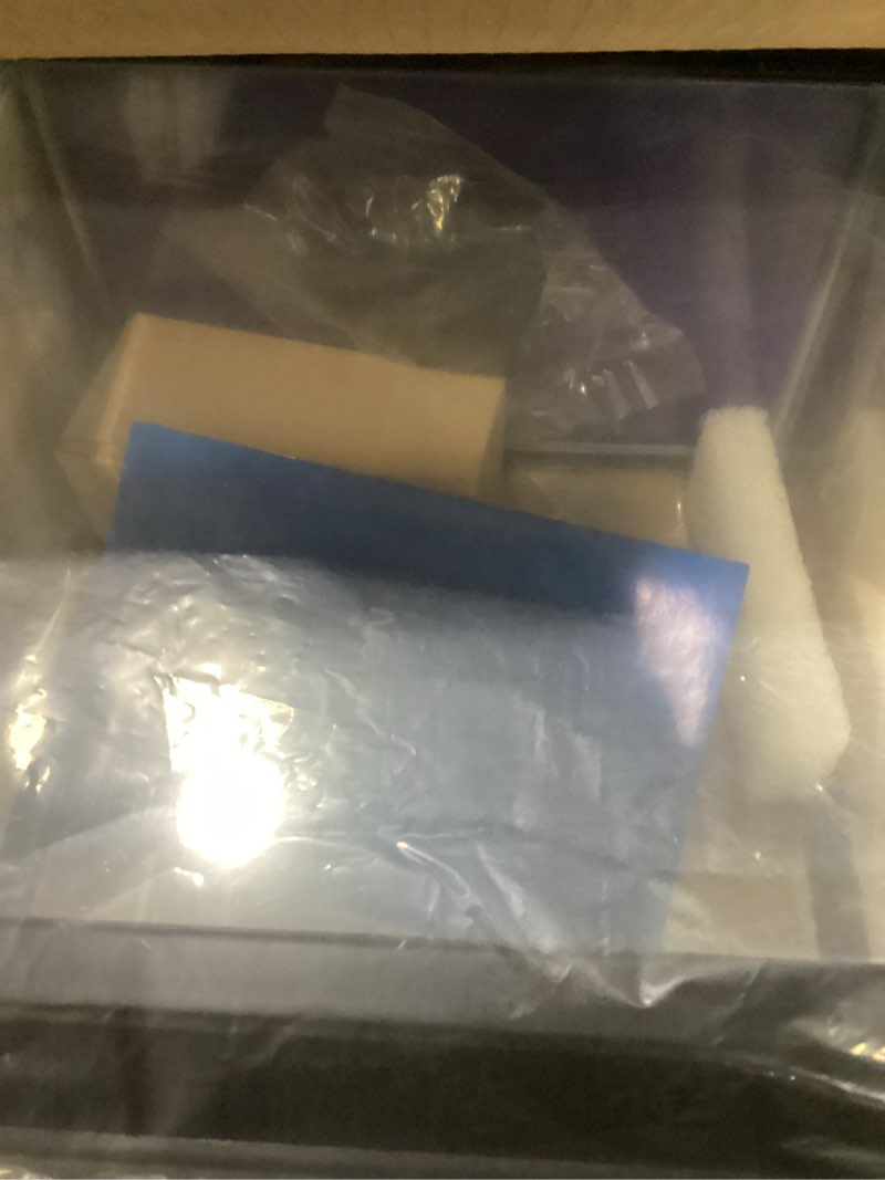 Condition photo showing Good Condition for 3 gal glass fish tank kit with filter & light 3gal
