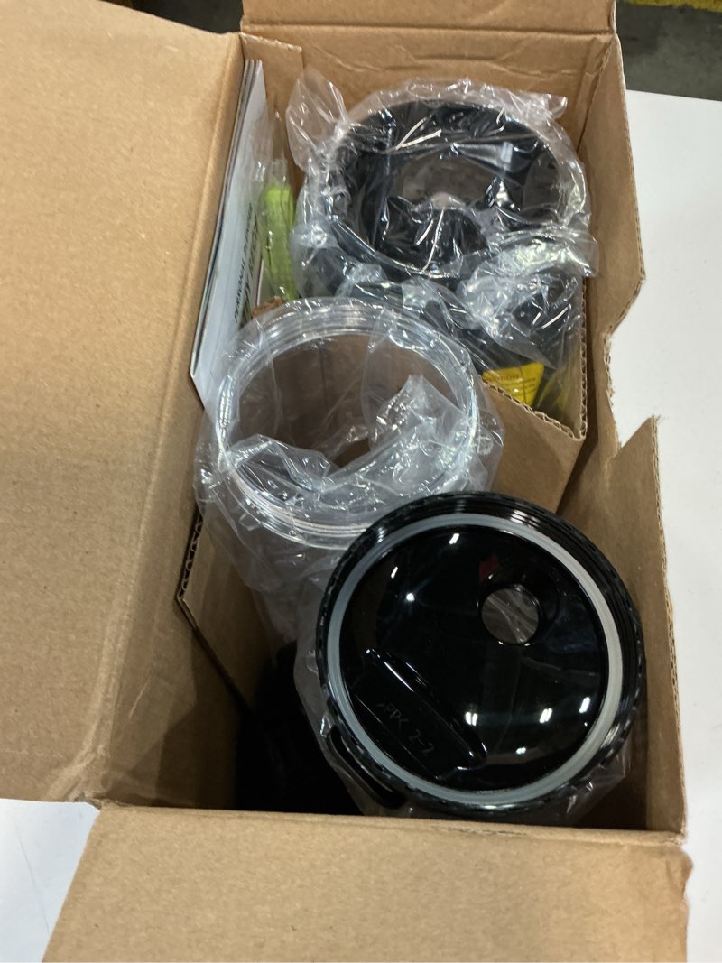 Condition photo showing New/Like New for koios smoothie blender, 900w personal blender for shakes and smoothies for kitchen with 2 portable cups 22oz, single serve smoothies maker mixer for juices, nutritious recipe, silver