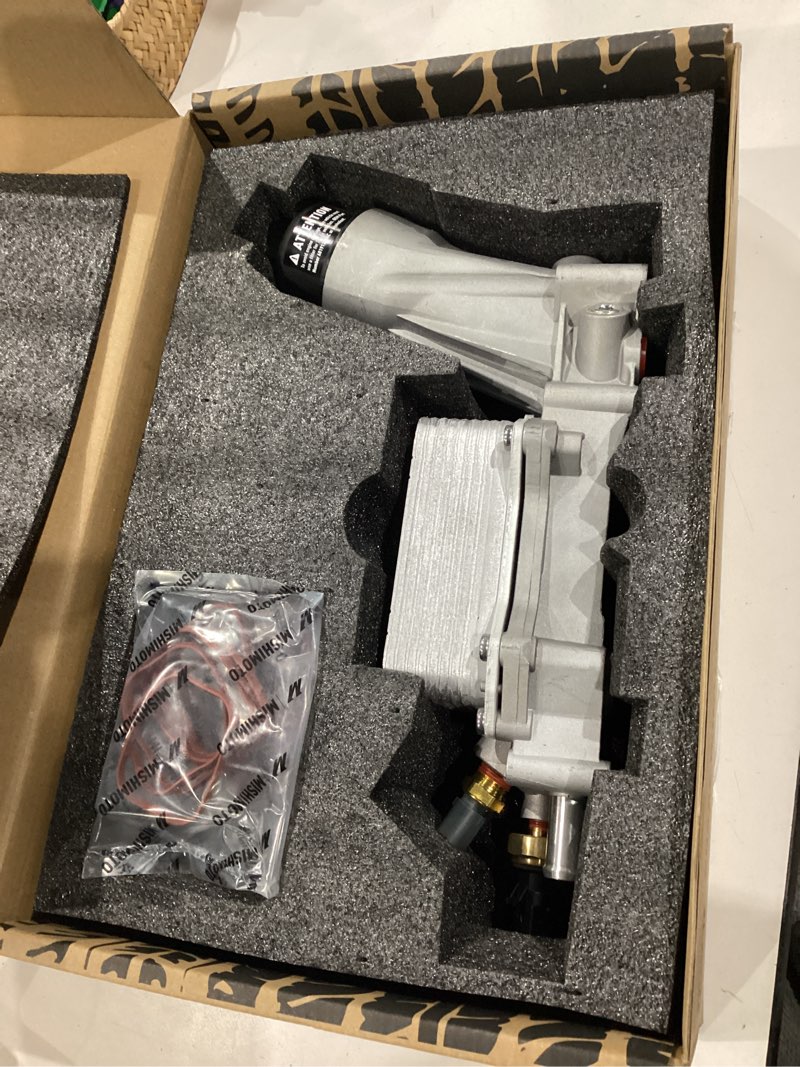 Condition photo showing Good Condition for mishimoto aluminum oil filter housing kit, compatible with pentastar 3.6l & 3.2l, 2011-2017