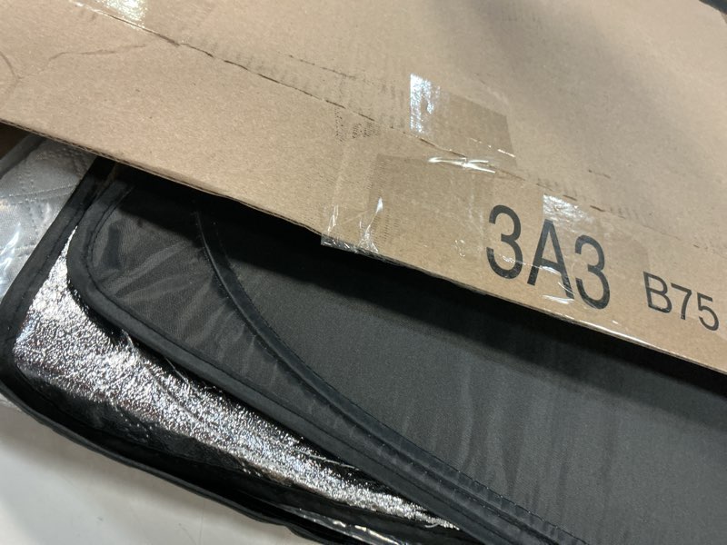 Condition photo showing New/Like New for zatotoo car window shades for ford f-150 2015-2023, side window sun shade & front and rear windshield sun shade, full coverage privacy protection sun blocker heat insulation for camping napping 6pcs full coverage sun shade set