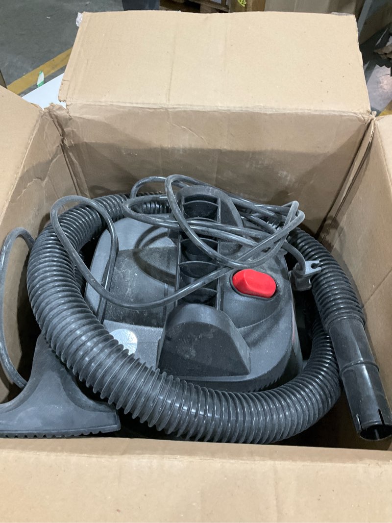 Condition photo showing As Is for CRAFTSMAN CMXEVBE17250 2.5 Gallon 2.5 Peak HP Wet/Dry Vac, Portable Shop Vacuum with Attachments