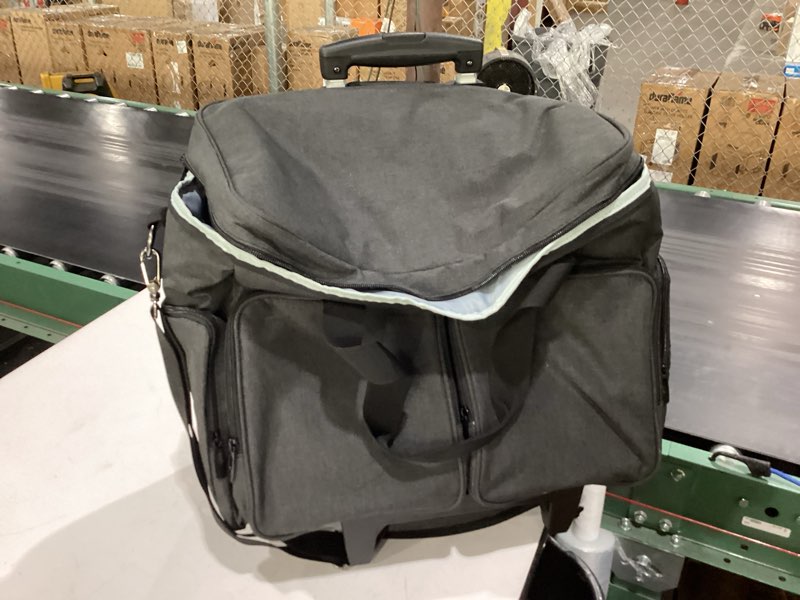 Condition photo showing Good Condition for curmio rolling teacher tote bag with padded laptop compartment for up to 15.6 inches laptop, wheeled teacher bag for teaching, office, craft, black