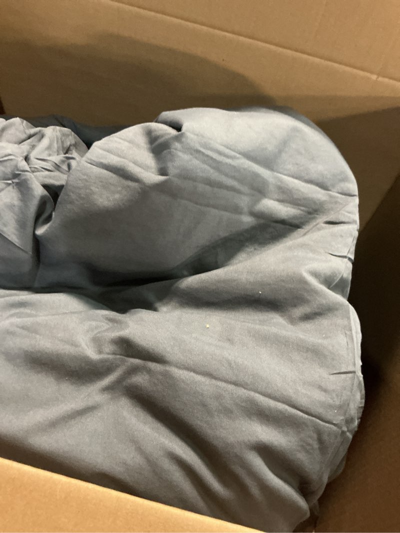 Condition photo showing As Is for bedsure gentlesoft sherpa king size blanket for bed- fleece fluffy & cozy cable jacquard tufted for women gift, thick and warm christmas blanket for winter, grey, 108x90 inches 01 - grey king (108" x 90")