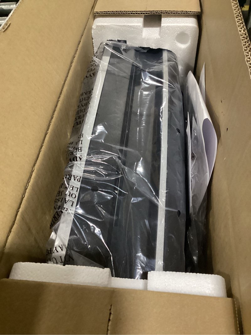 Condition photo showing As Is for Fellowes Laminator Venus 2 125, Rapid 30-60 Second Warm-up Laminating Machine, with Laminating Pouches Kit (5734801), Black, Silver, 5.1" x 21.3" x 8.2" Fastest