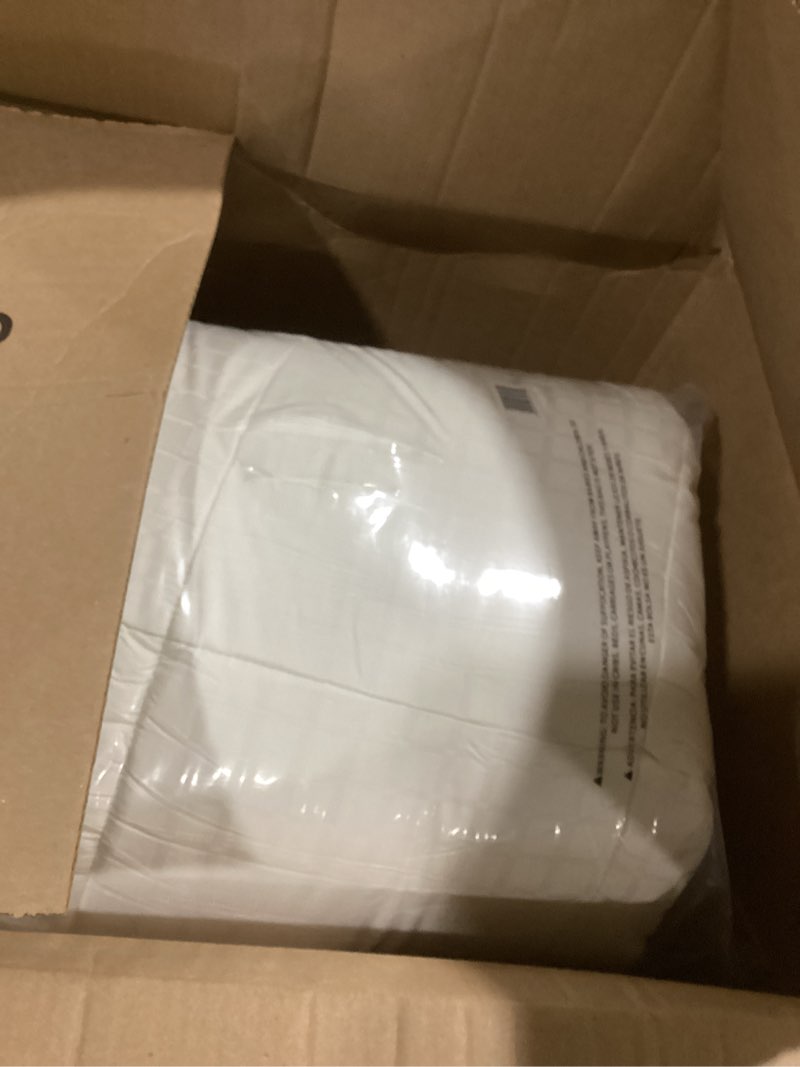 Condition photo showing Good Condition for Serta ComfortSure King Mattress Cover, Fitted Pillow Top Mattress Pad, Super Soft and Breathable Quilted Cotton Protector with 18" Elastic Deep Pockets for Secure Fit, White