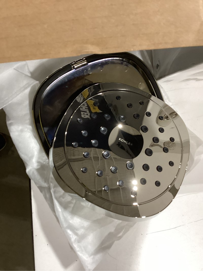 Condition photo showing Good Condition for KOHLER Florez Rite-Temp Vibrant Polished Nickel 1-handle 5.97-in Round Bathtub and shower