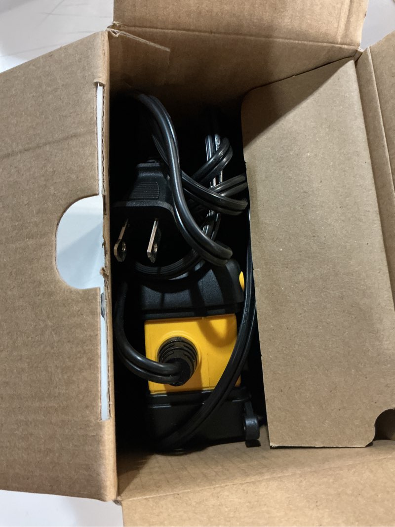 Condition photo showing As Is for everstart maxx bc4we 4 amp waterproof 12volt automotive and marine battery charger