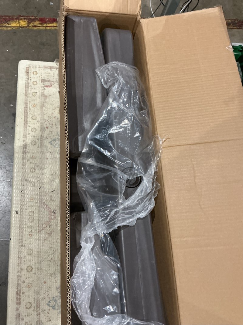 Condition photo showing Good Condition for 320lb cantilever offset patio umbrella base?heavy-duty outdoor umbrella stand?water &sand filled square weighted base?mocha black