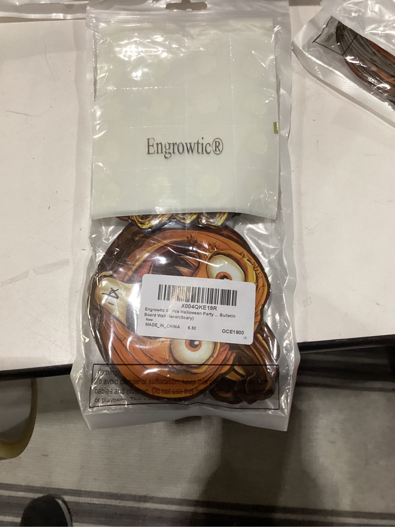 Engrowtic 96 Pcs Vintage Halloween Pumpkin Cutouts Bulk Jack-o-Lantern Cutouts Creepy Pumpkin Face C