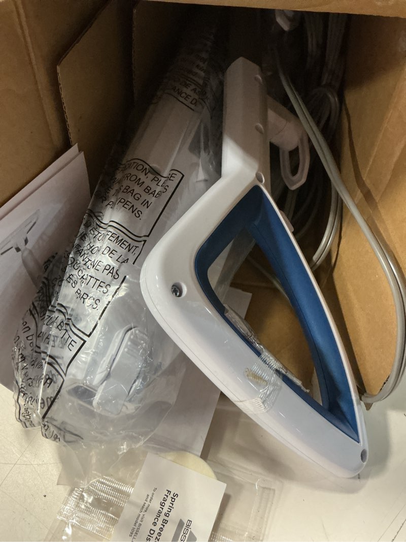 Condition photo showing Good Condition for bissell steam mop 1940a powerfresh floor steam cleaner for hard wood & tile with natural sanitization, easy scrubber, variable steam, 12” cleaning path