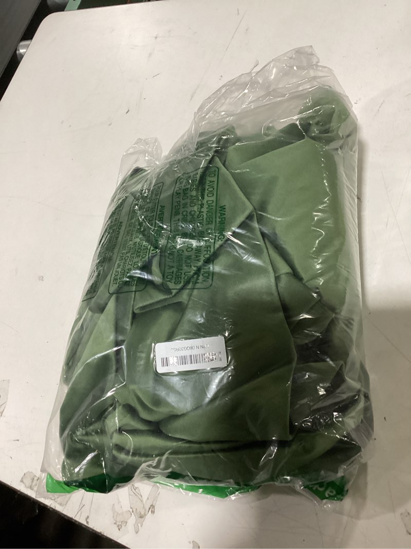 Condition photo showing Good Condition for miulee velvet curtains 63 inch length 2 panels - luxury blackout curtains for bedroom living room thermal insulated super soft window drapes back tab, olive green, w52 x l63 inches 52"w x 63"l (pack of 2) olive green