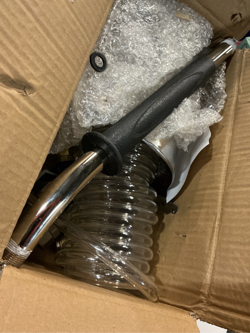 Condition photo showing Good Condition for youho stucco sprayer wall plaster sprayer cement mortar spray gun hopper tool?with compressor connection kit 4 jet pneumatic 29 inches (kit)