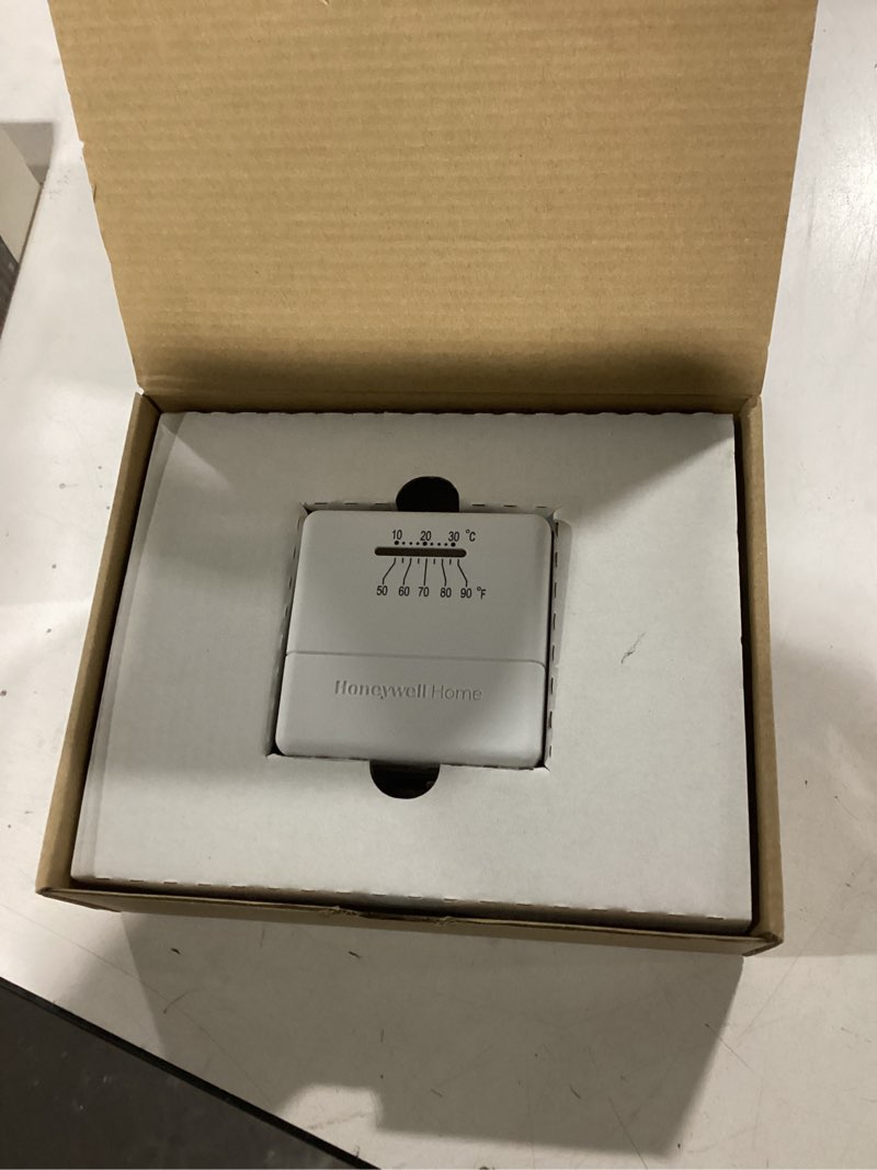 Condition photo showing As Is for Honeywell CT30A1005 Standard Manual Economy Thermostat, Almond, 0.6